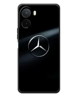 Чехол для Xiaomi POCO M7 с картинкой «Mercedes на металле»