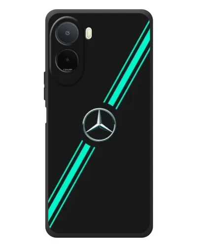Чехол для Xiaomi POCO M7 с картинкой «Спортивные линии Mercedes» Чехол для Xiaomi POCO M7 с картинкой «Спортивные линии Mercedes»