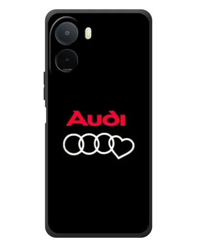 Чохол для Xiaomi POCO M7 з картинкою «Логотип Audi Heart»