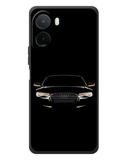 Чохол для Xiaomi POCO M7 з картинкою «Audi — нічний контур»