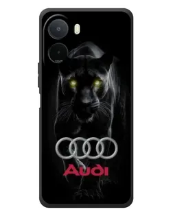 Чохол для Xiaomi POCO M7 з картинкою «Пантера та Audi»