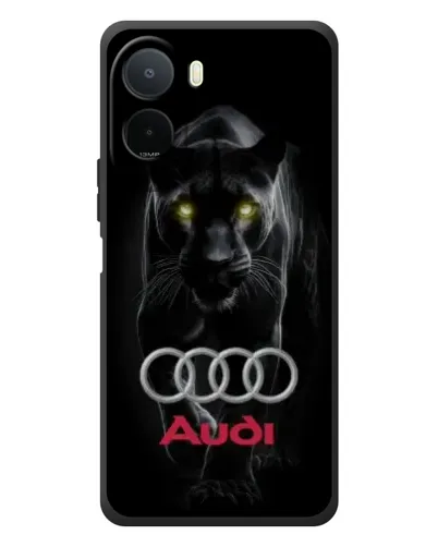 Чохол для Xiaomi POCO M7 з картинкою «Пантера та Audi»