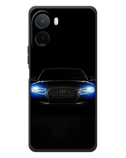 Чохол для Xiaomi POCO M7 з картинкою «Audi в неоні»