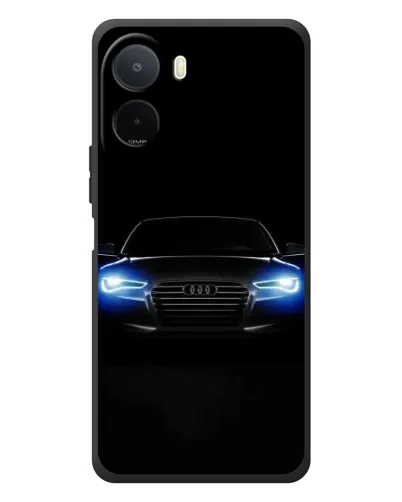 Чохол для Xiaomi POCO M7 з картинкою «Audi в неоні»