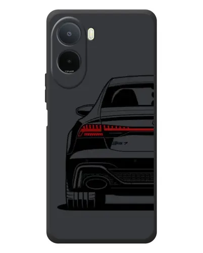 Чохол для Xiaomi POCO M7 з картинкою «Задня частина Audi — арт»
