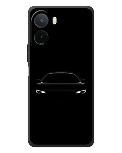 Чохол для Xiaomi POCO M7 з картинкою «Погляд Audi у темряві»