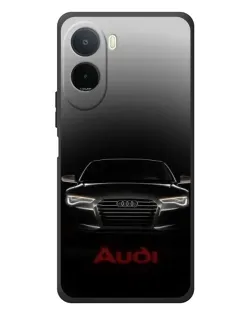 Чохол для Xiaomi POCO M7 з картинкою «Audi — градієнтний контур»