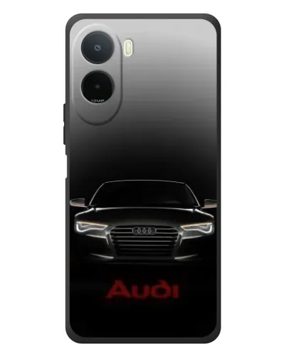 Чохол для Xiaomi POCO M7 з картинкою «Audi — градієнтний контур»