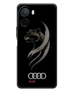 Чохол для Xiaomi POCO M7 з картинкою «Графіка — пантера та Audi»
