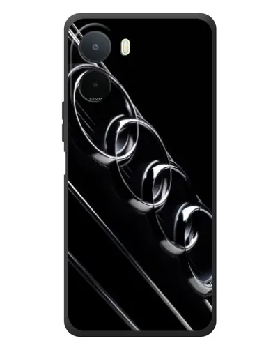 Чохол для Xiaomi POCO M7 з картинкою «Audi — абстрактні кільця»