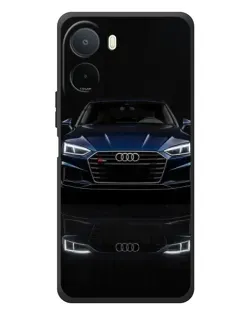 Чохол для Xiaomi POCO M7 з картинкою «Audi — нічне відображення»