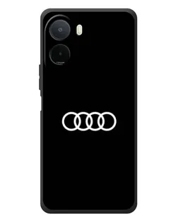 Чохол для Xiaomi POCO M7 з картинкою «Audi White Logo»