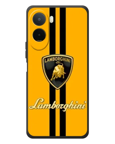 Чохол для Xiaomi POCO M7 з картинкою «Lamborghini Stripe жовтий» Чохол для Xiaomi POCO M7 з картинкою «Lamborghini Stripe жовтий»