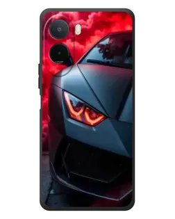 Чохол для Xiaomi POCO M7 з картинкою «Lamborghini червоне сяйво» Чохол для Xiaomi POCO M7 з картинкою «Lamborghini червоне сяйво»