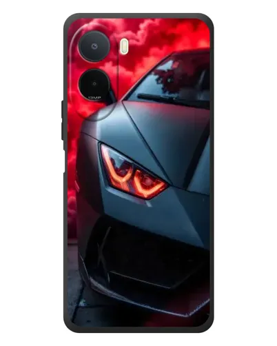 Чохол для Xiaomi POCO M7 з картинкою «Lamborghini червоне сяйво» Чохол для Xiaomi POCO M7 з картинкою «Lamborghini червоне сяйво»