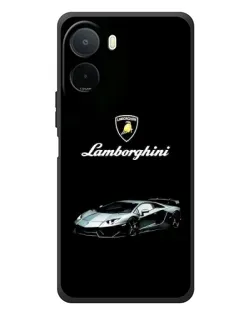 Чохол для Xiaomi POCO M7 з картинкою «Логотип Lamborghini класика»