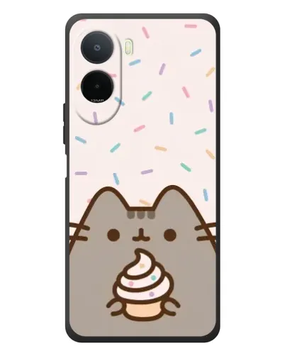 Чохол для Xiaomi POCO M7 з картинкою «Пушин з кексом» Чохол для Xiaomi POCO M7 з картинкою «Пушин з кексом»