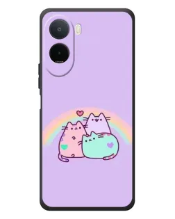 Чохол для Xiaomi POCO M7 з картинкою «Веселкові Пушини»