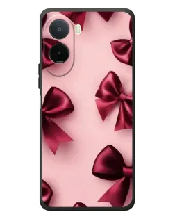 Чехол для Xiaomi POCO M7 с картинкой «Бордовый атлас»