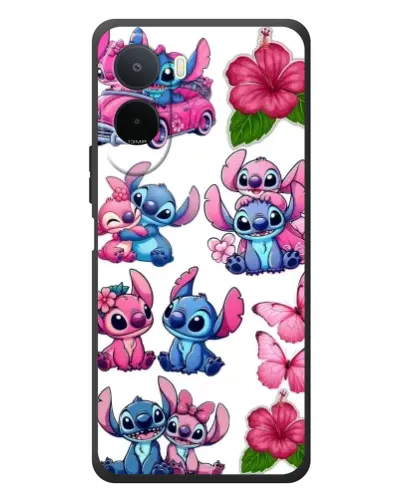 Чохол для Xiaomi POCO M7 з картинкою «Стікери Stitch та Angel» Чохол для Xiaomi POCO M7 з картинкою «Стікери Stitch та Angel»