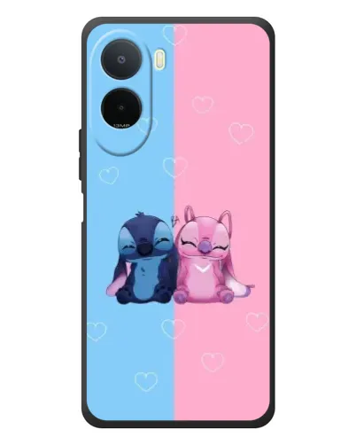 Чохол для Xiaomi POCO M7 з картинкою «Stitch та Angel Love» Чохол для Xiaomi POCO M7 з картинкою «Stitch та Angel Love»