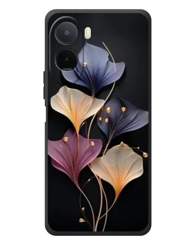 Чохол для Xiaomi POCO M7 з картинкою «Лілові квіти грації»