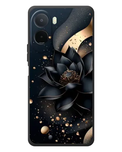 Чохол для Xiaomi POCO M7 з картинкою «Чорний лотос»