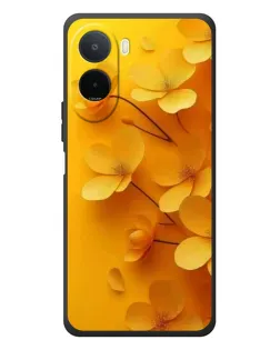 Чохол для Xiaomi POCO M7 з картинкою «Золоті пелюстки» Чохол для Xiaomi POCO M7 з картинкою «Золоті пелюстки»
