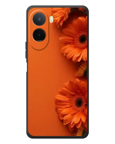 Чохол для Xiaomi POCO M7 з картинкою «Помаранчеві гербери»