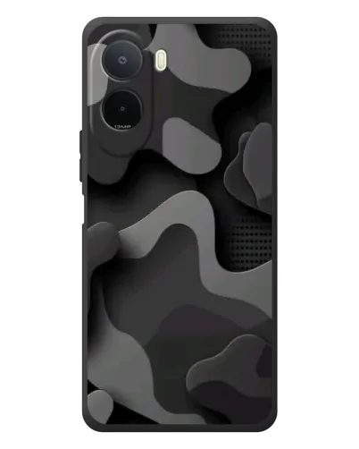 Чехол для Xiaomi POCO M7 с картинкой «Темный абстрактный камуфляж» Чехол для Xiaomi POCO M7 с картинкой «Темный абстрактный камуфляж»