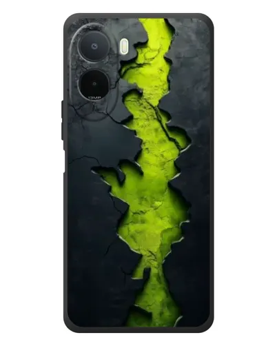 Чехол для Xiaomi POCO M7 с картинкой «Салатовый разлом скалы» Чехол для Xiaomi POCO M7 с картинкой «Салатовый разлом скалы»