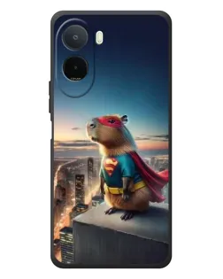 Чехол для Xiaomi POCO M7 с картинкой «Капи-мен супергерой» Чехол для Xiaomi POCO M7 с картинкой «Капи-мен супергерой»