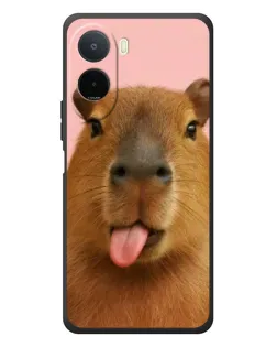 Чехол для Xiaomi POCO M7 с картинкой «Капибара с языком» Чехол для Xiaomi POCO M7 с картинкой «Капибара с языком»