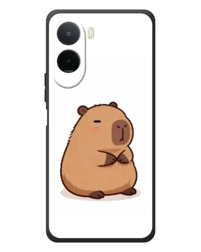 Чехол для Xiaomi POCO M7 с картинкой «Толстенькая капибара»