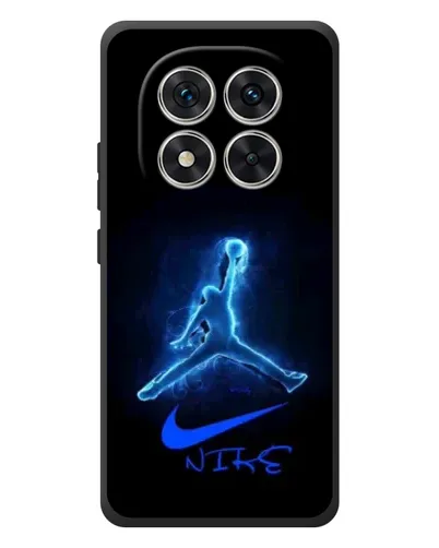Чехол для Xiaomi Poco M8 Pro с картинкой «Jordan Neon Blue» Чехол для Xiaomi Poco M8 Pro с картинкой «Jordan Neon Blue»