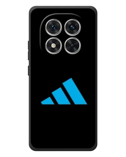 Чехол для Xiaomi Poco M8 Pro с картинкой «Adidas Cyan Logo»