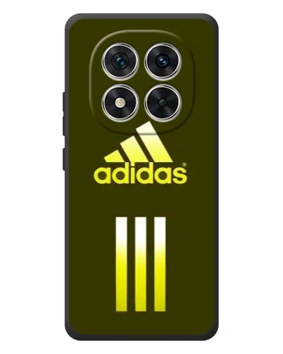 Чехол для Xiaomi Poco M8 Pro с картинкой «Оливковый градиент Adidas»