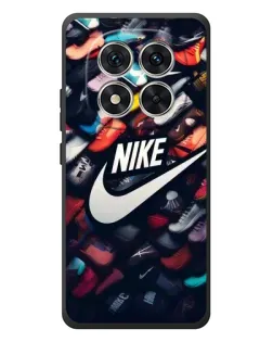Чехол для Xiaomi Poco M8 Pro с картинкой «Коллекция кроссовок Nike»