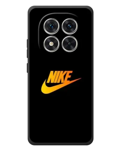 Чехол для Xiaomi Poco M8 Pro с картинкой «Золотой логотип Nike»