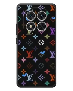 Чехол для Xiaomi Poco M8 Pro с картинкой «Цветная монограмма LV»