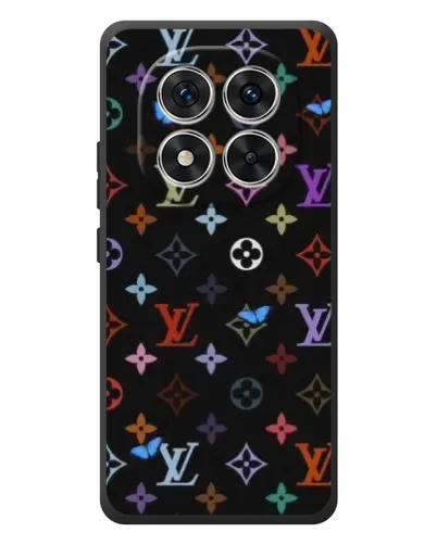 Чехол для Xiaomi Poco M8 Pro с картинкой «Цветная монограмма LV» Чехол для Xiaomi Poco M8 Pro с картинкой «Цветная монограмма LV»