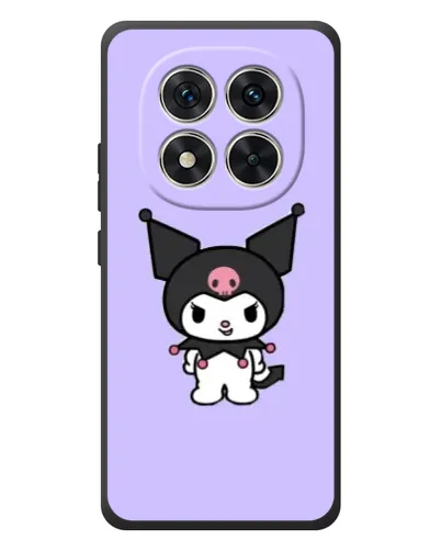 Чехол для Xiaomi Poco M8 Pro с картинкой «Kuromi — нежный фиолетовый»