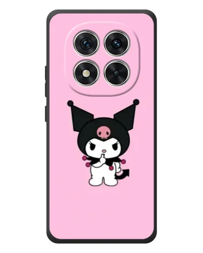 Чехол для Xiaomi Poco M8 Pro с картинкой «Kuromi — розовая нежность»