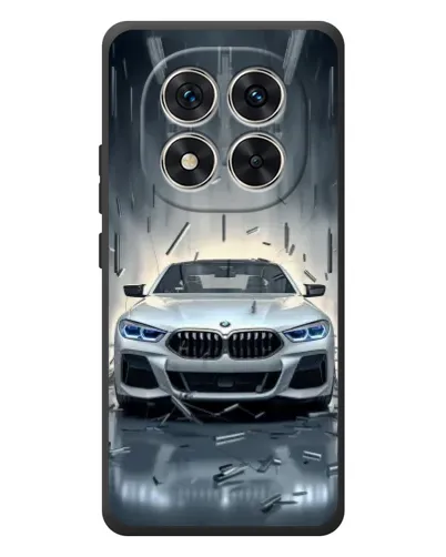 Чехол для Xiaomi Poco M8 Pro с картинкой «BMW в свете фар»