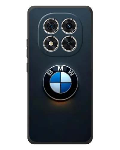 Чехол для Xiaomi Poco M8 Pro с картинкой «Логотип BMW — минимализм»