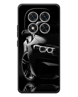Чохол для Xiaomi Poco M8 Pro з картинкою «Чорна BMW — профіль»