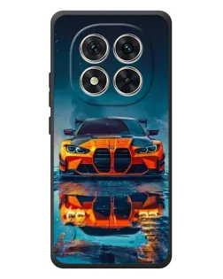 Чохол для Xiaomi Poco M8 Pro з картинкою «BMW — золота емблема»