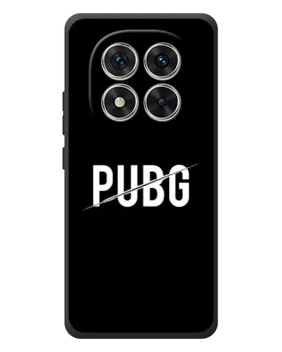 Чехол для Xiaomi Poco M8 Pro с картинкой «PUBG — белый логотип» Чехол для Xiaomi Poco M8 Pro с картинкой «PUBG — белый логотип»