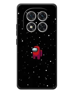 Чехол для Xiaomi Poco M8 Pro с картинкой «Красный Among Us»