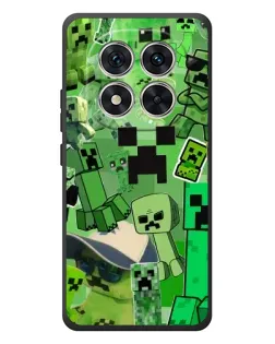 Чохол для Xiaomi Poco M8 Pro з картинкою «Кріпери Minecraft»